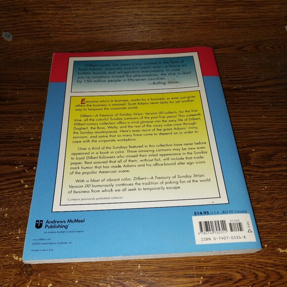 Dilbert - A Treasury Of Sunday Strips: Version 00 - Volume 16 (Paperback, 2000) - Picture 2 of 3